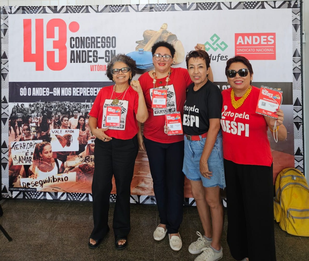 ADCESP PARTICIPA DO 43º CONGRESSO DO ANDES EM VITÓRIA (ES)